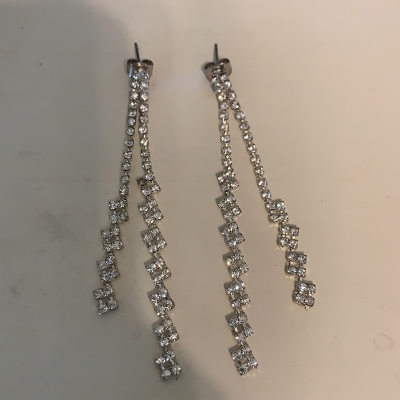 Long Rhinestone Earrings💎 - Picture 4 of 5